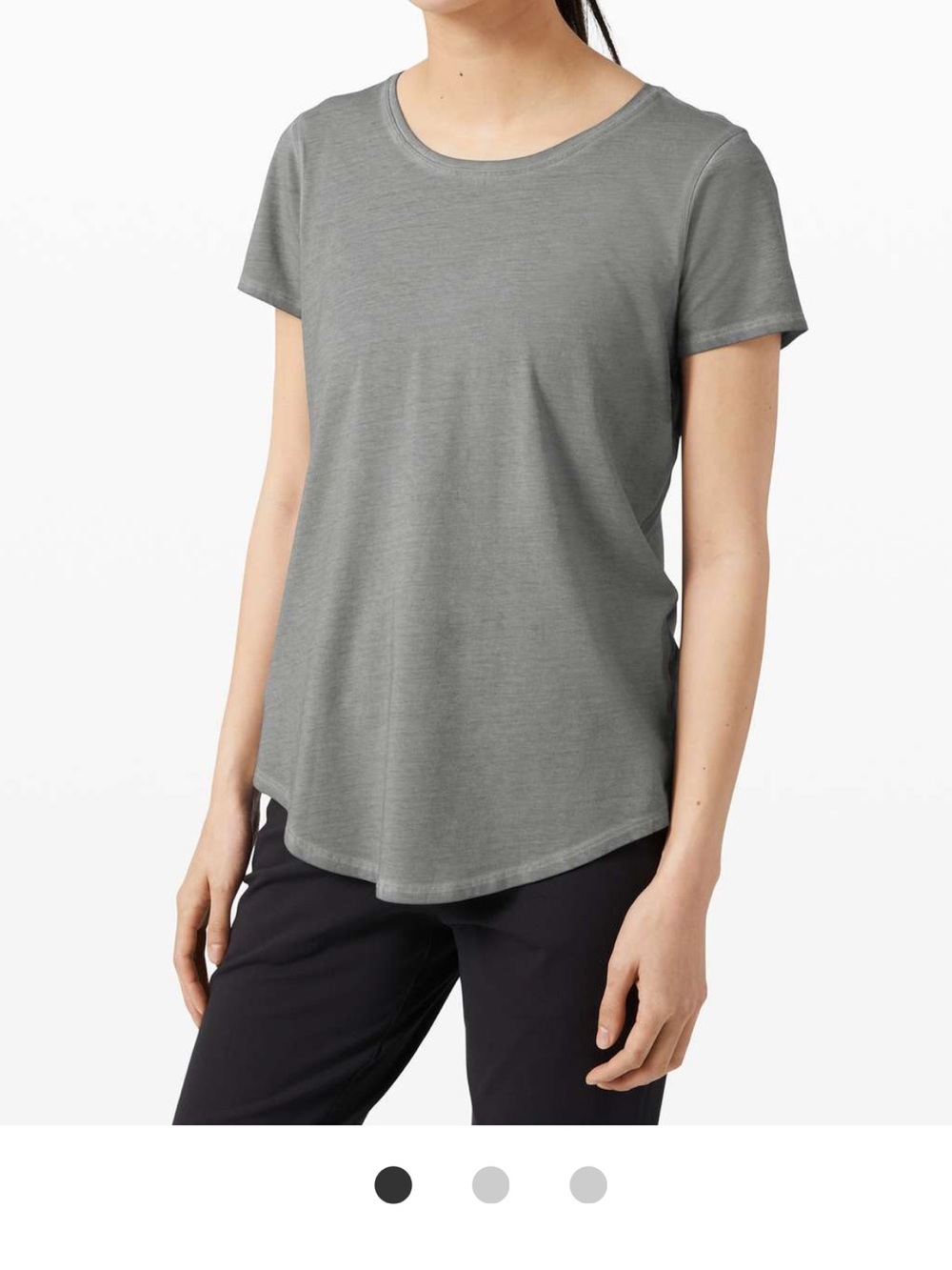 lululemon athletica Love crew ashphalt grey fade 10